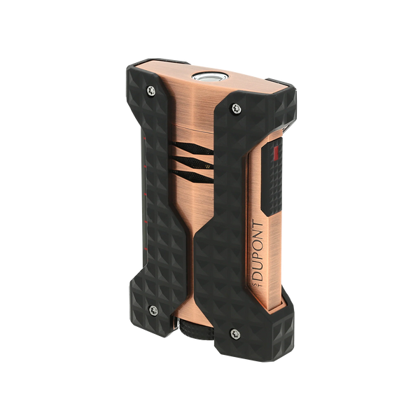 NEW S.T. Dupont Windproof Soft Flame    Brushed lighter Copper W21325
