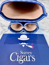 Mantis - NeoCase Croc Cigar Case for 2 Cigars - Riviera Blue