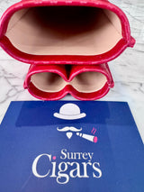 Mantis - NeoCase Carbon Series Cigar Case for 2 Cigars - Carbon Crimson