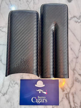Mantis - NeoCase Carbon Series Cigar Case for 2 Cigars - Carbon Black