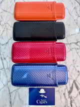 Mantis - NeoCase Carbon Series Cigar Case for 2 Cigars - Carbon Black