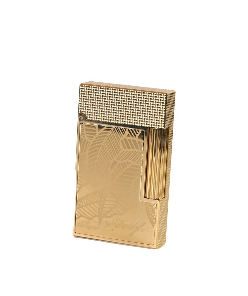 Davidoff Prestige Lighter (Gold) - The Leaves Limited Edition (No. 023/250)