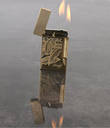Davidoff Prestige Lighter (Gold) - The Leaves Limited Edition (No. 023/250)
