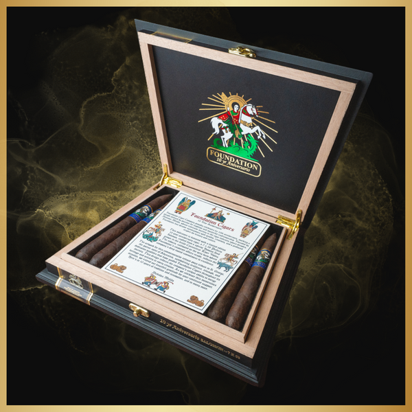 Foundation Cigars 10th Anniversary Event (Very rare cigar - Only 2,000 boxes worldwide)