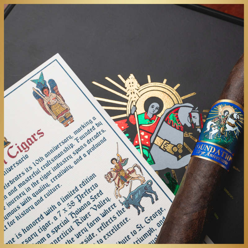 Foundation Cigars 10th Anniversary Event (Very rare cigar - Only 2,000 boxes worldwide)