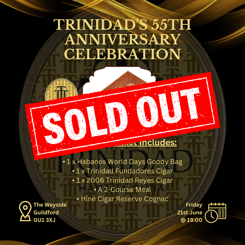 NOW SOLD OUT - Trinidad's 55th Anniversary Celebration Event