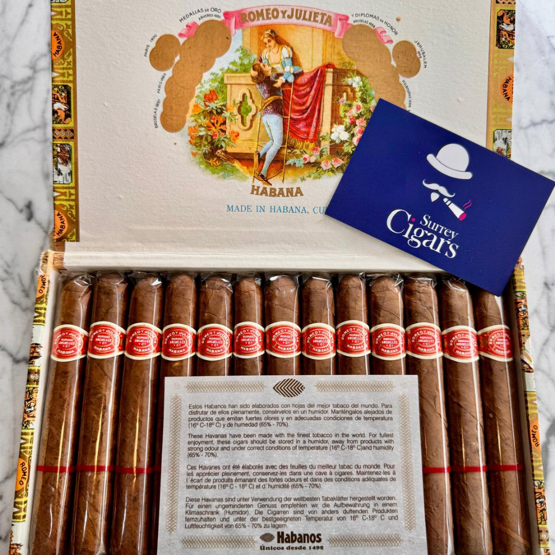 NOW SOLD OUT! Rare Vintage 1991 Montecristo No.3 & 1998 Romeo y Julieta Clarines Cuban Cigar Night - Friday 3rd May 2024