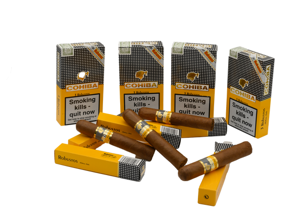 Cohiba Robustos (Pack of 3 Cigars)