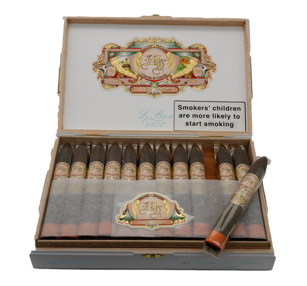 My Father Cigar Le Bijou 1922 Torpedo Box Pressed