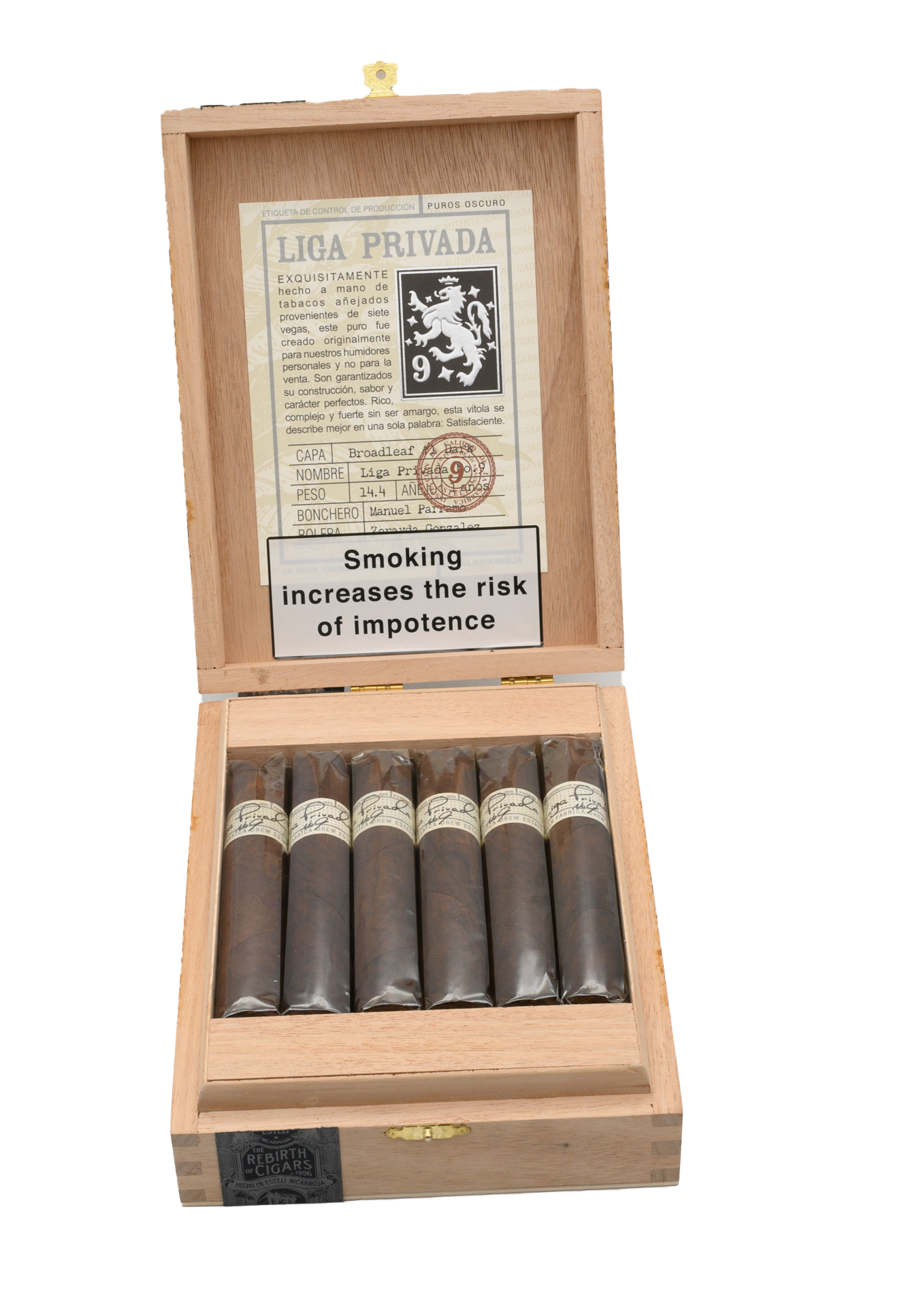 Drew Estate Liga Privada No. 9 Robusto