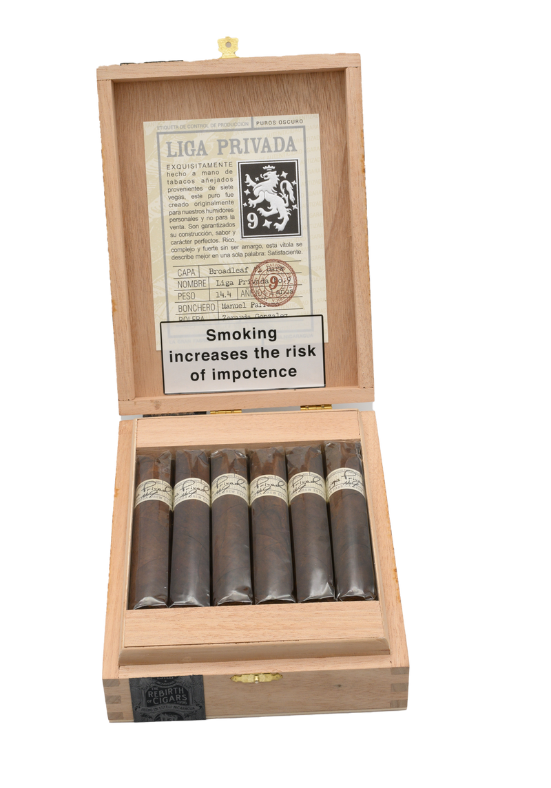 Drew Estate Liga Privada No. 9 Robusto