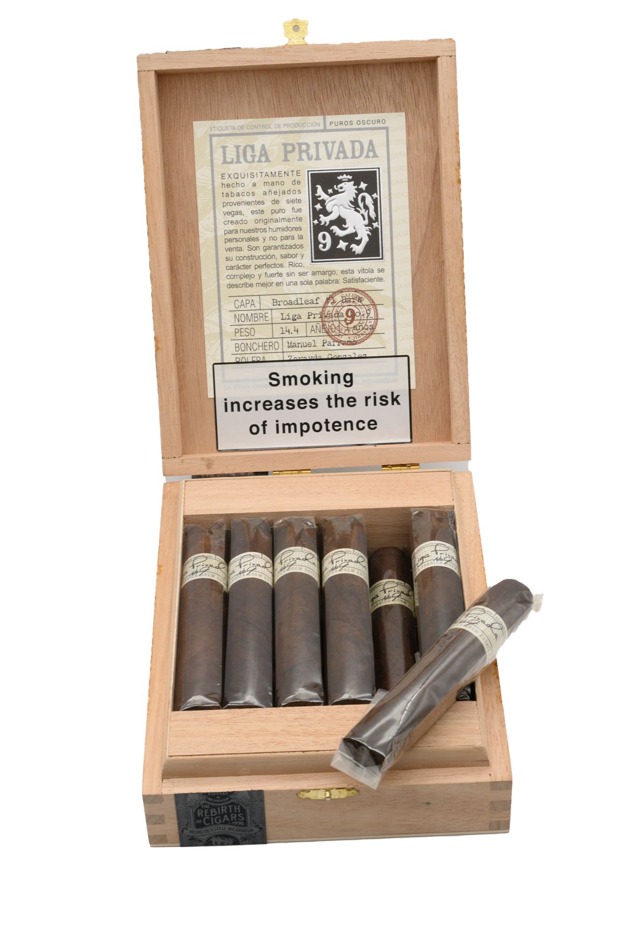 Drew Estate Liga Privada No. 9 Robusto