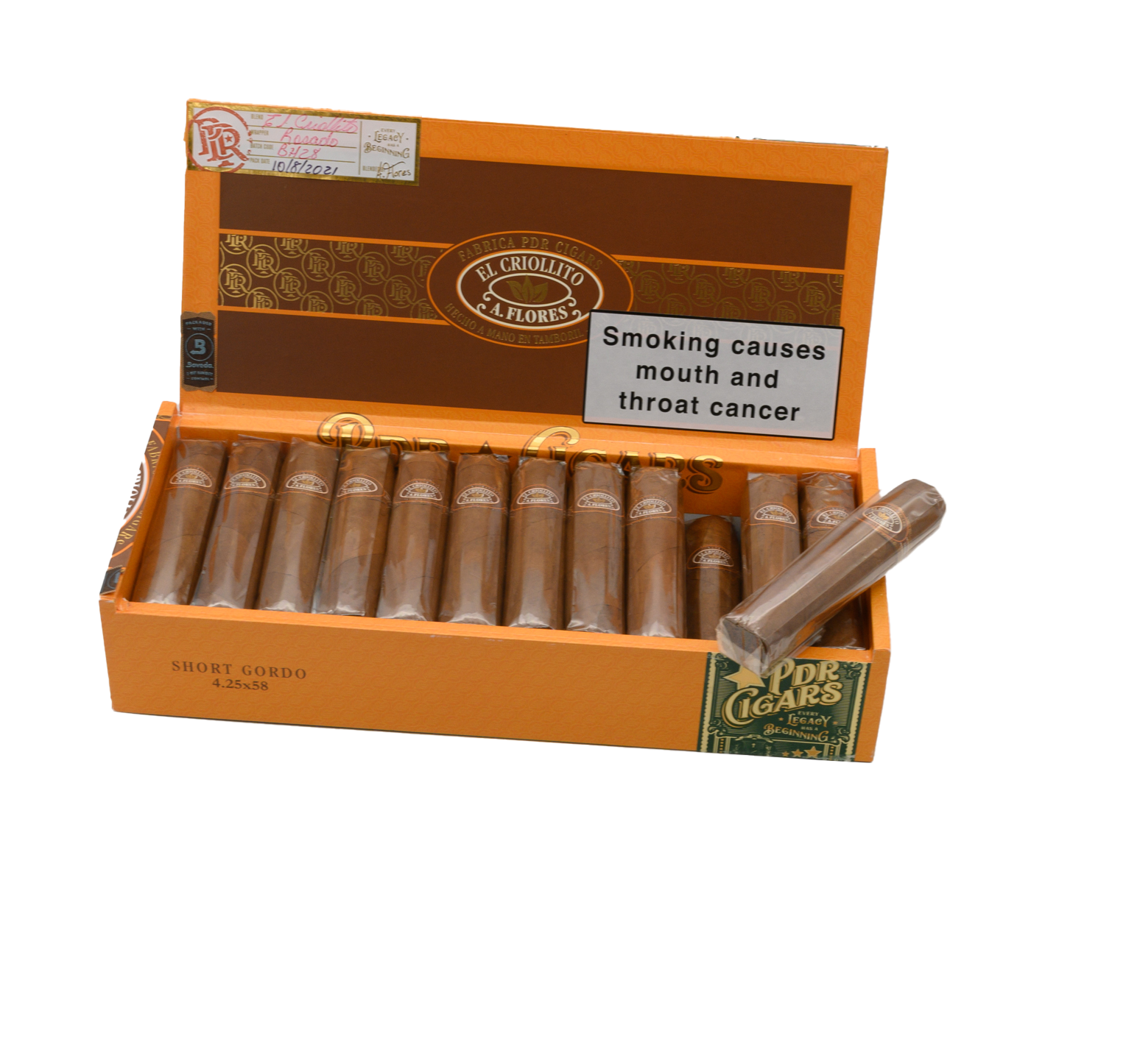 PDR Cigars El Criollito Short Gordo