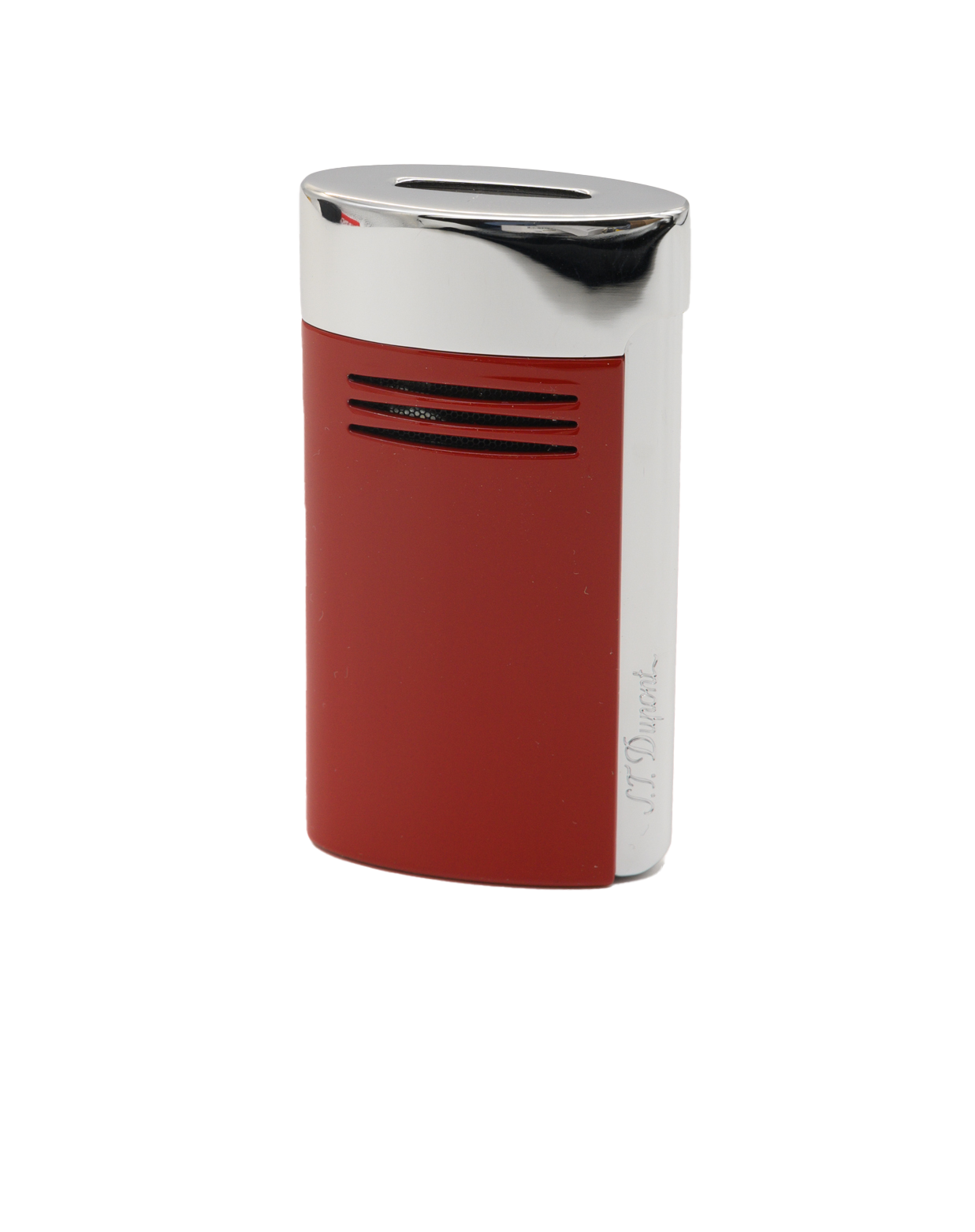 S.T. Dupont Megaijet Cigar lighter (Chrome / Red)