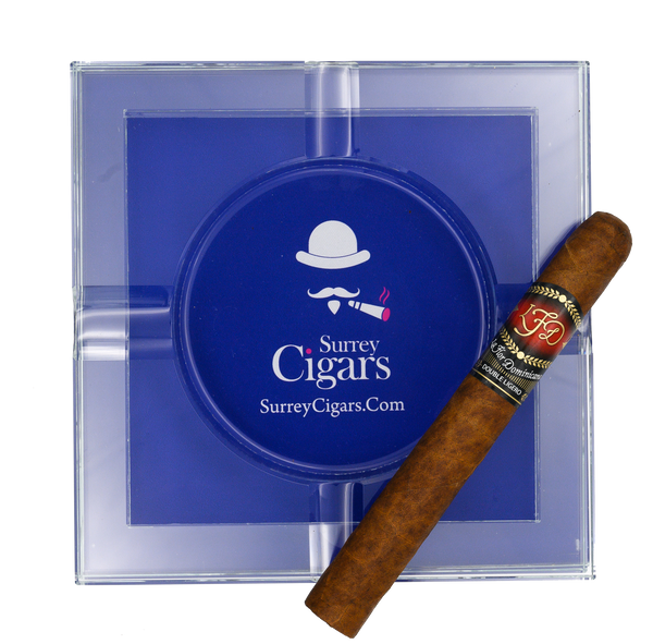 La Flor Dominicana Double Ligero Corona Crystal Tubos