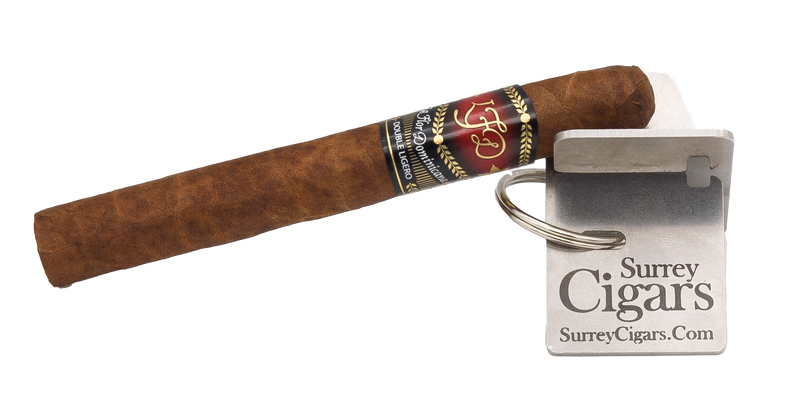 La Flor Dominicana Double Ligero Corona Crystal Tubos