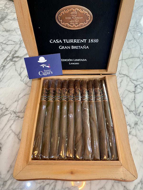 Casa Turrent 1880 Gran Bretana Lancero Limited Edition (ONLY 250 BOXES)