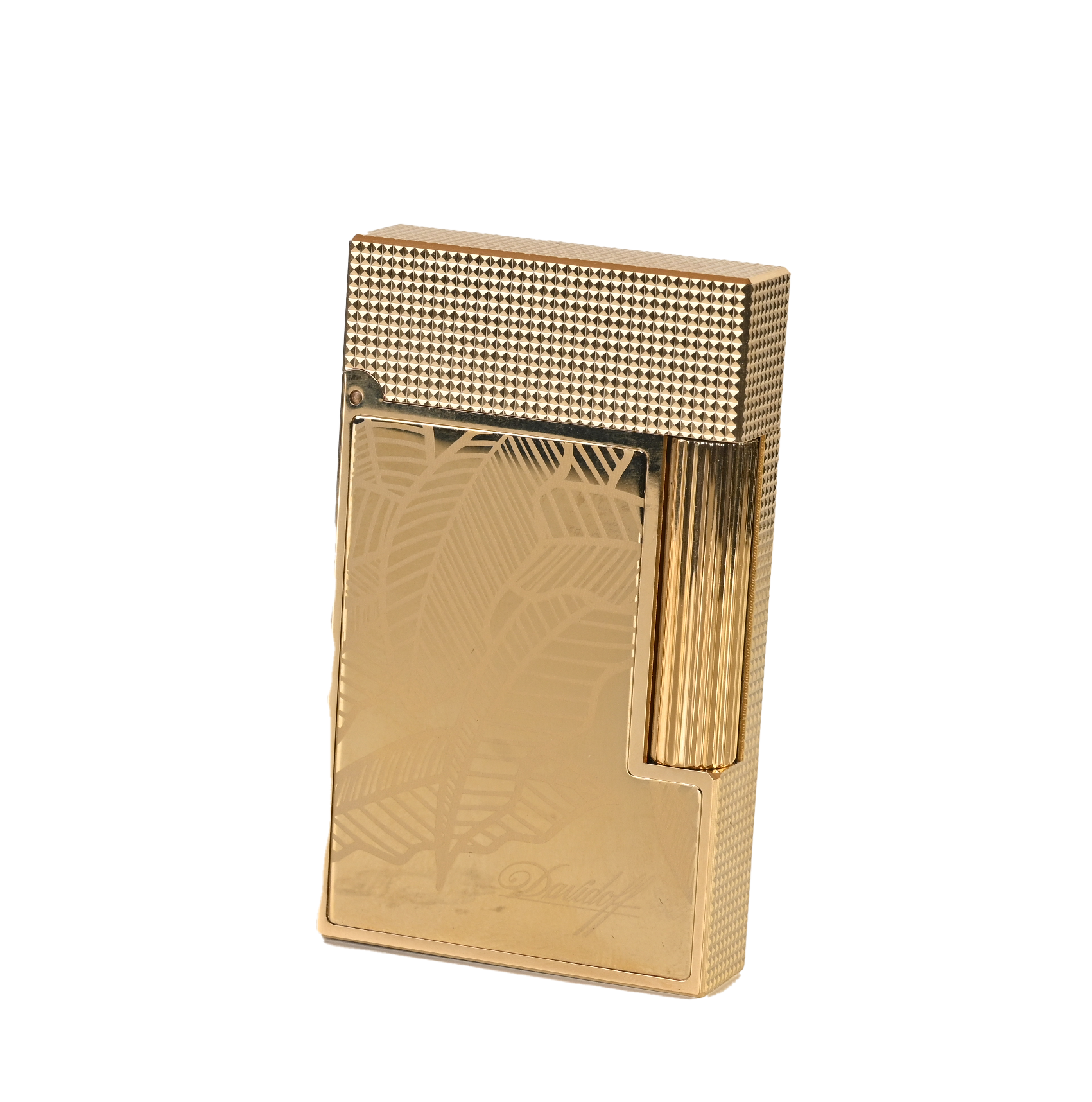 Davidoff Prestige Lighter (Gold) - The Leaves Limited Edition (No. 023/250)
