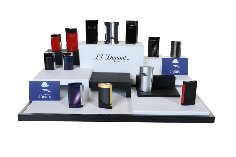 S.T. Dupont Slim 7 Lighter (Black and Gold)