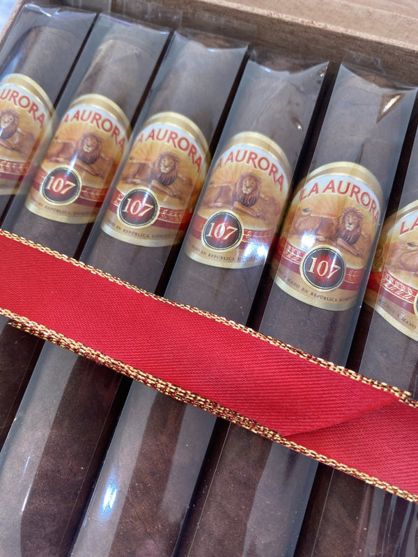 La Aurora 107 Maduro Robusto